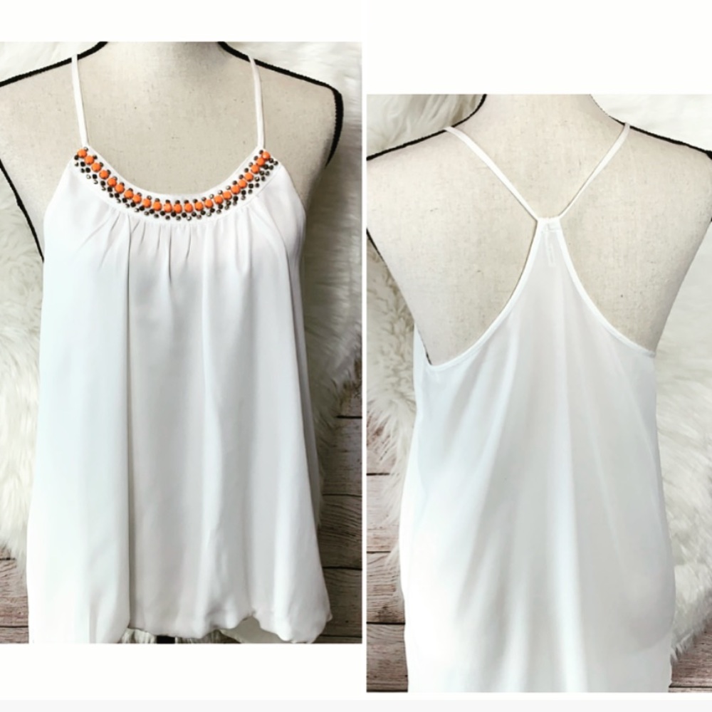 ✨{HAVE} beaded tank✨